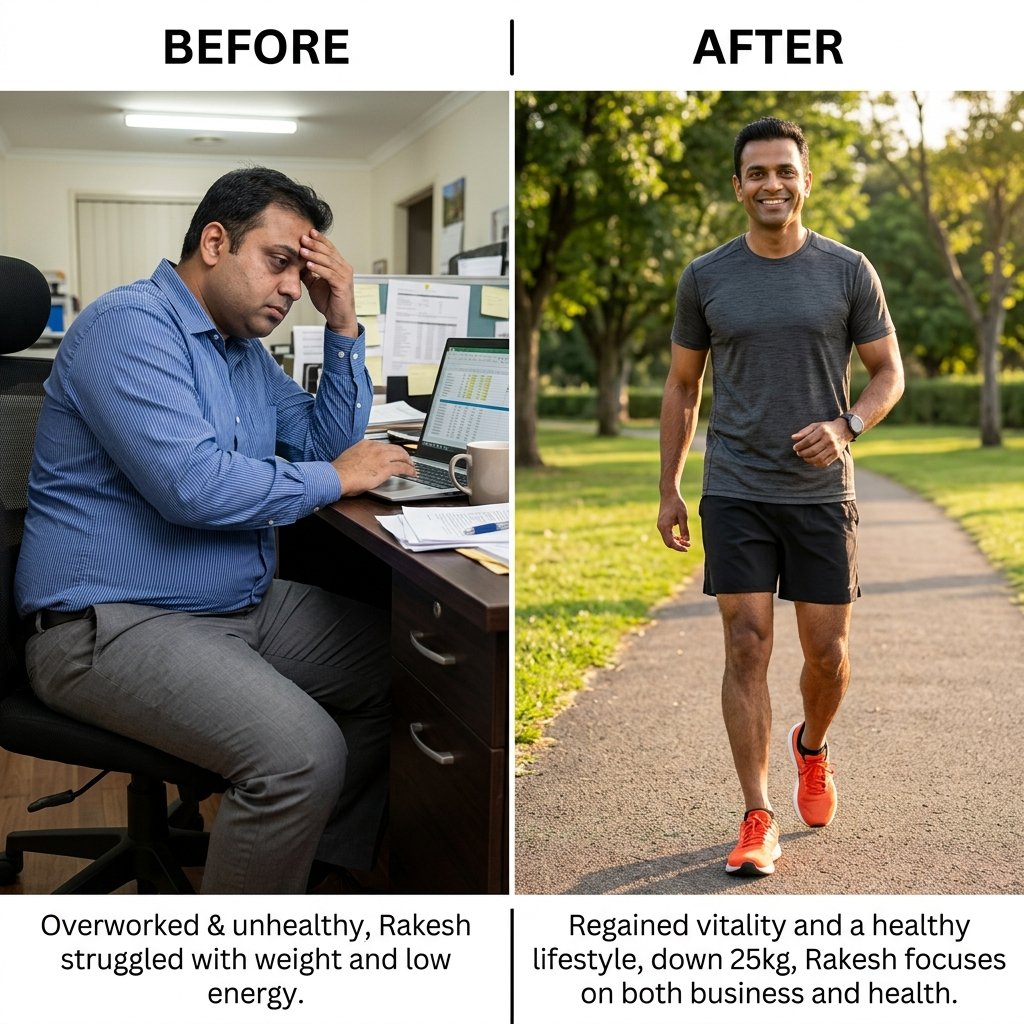 Client improved energy and productivity